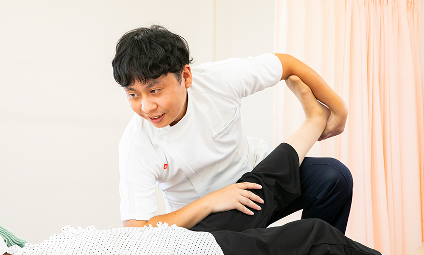 スポーツ選手のコンディショニング調整も得意です